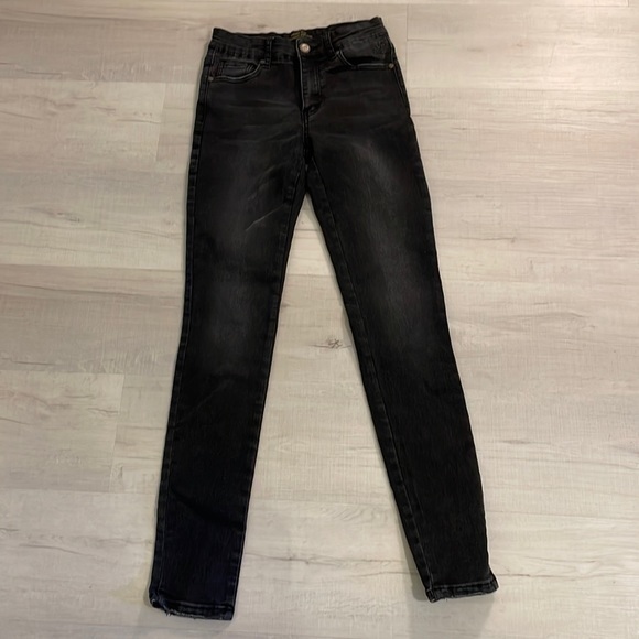 Versace Denim - Versace 1969 Abbigliamento Sportivo SRL Black Denim Jeans Italy Size 28/6
